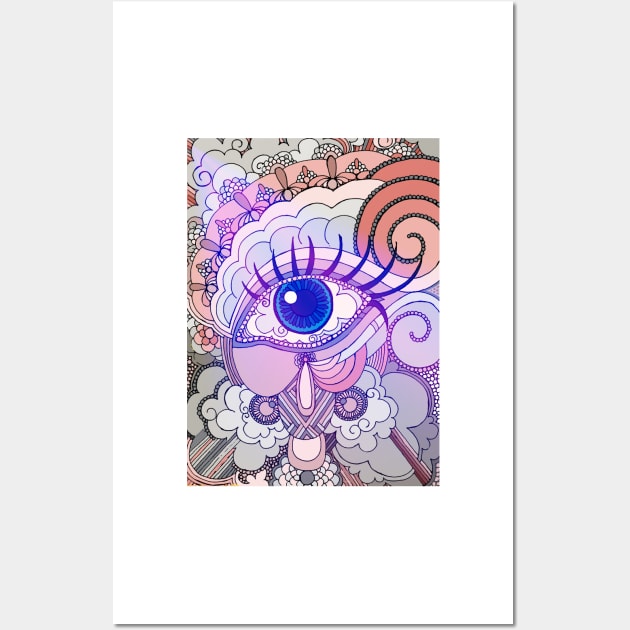 Eye Spy Psychedelic Wall Art by MGphotoart